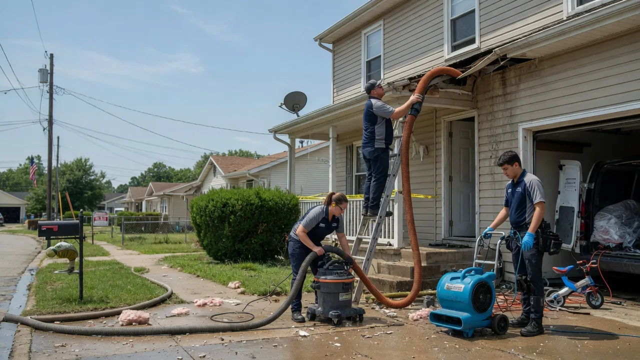 Water Damage Restoration in Smithton, IL near me